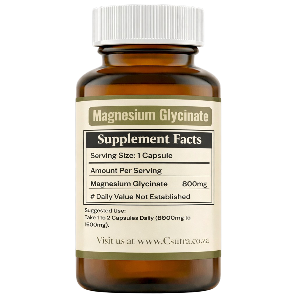 Csutra Magnesium Glycinate Supplement Facts