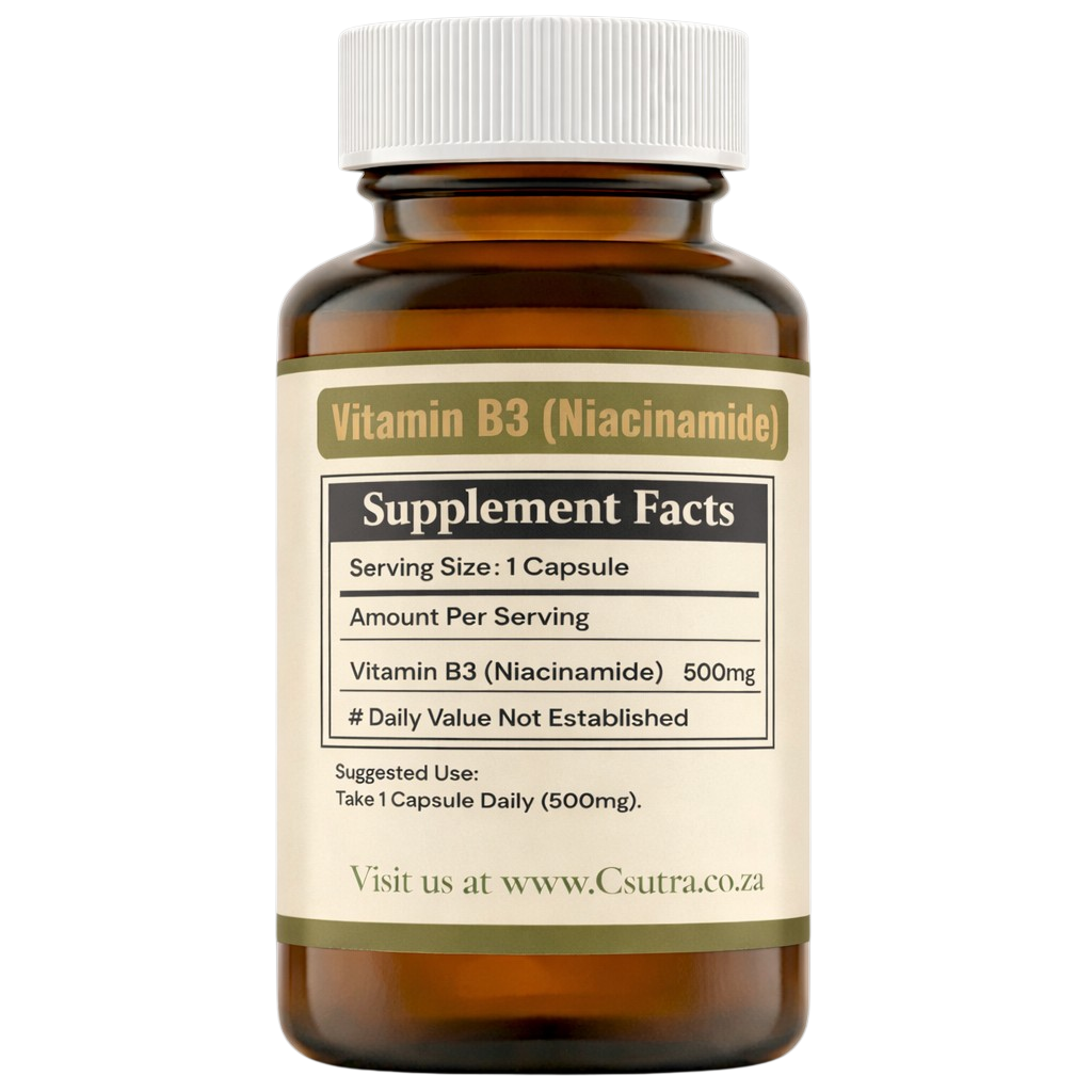 Csutra Vitamin B3 Supplement facts