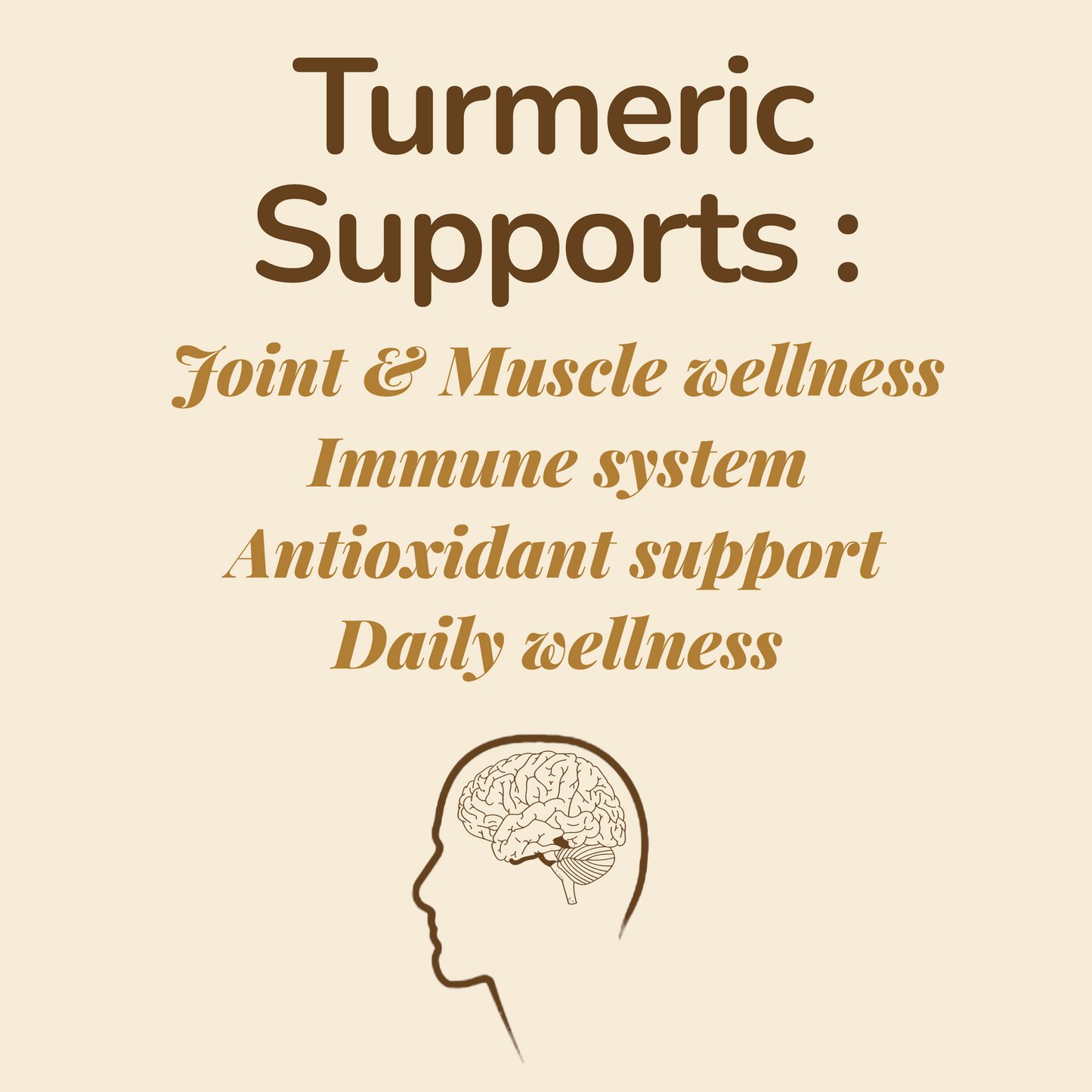 Organic Turmeric (1500mg) - 90/180 Capsules