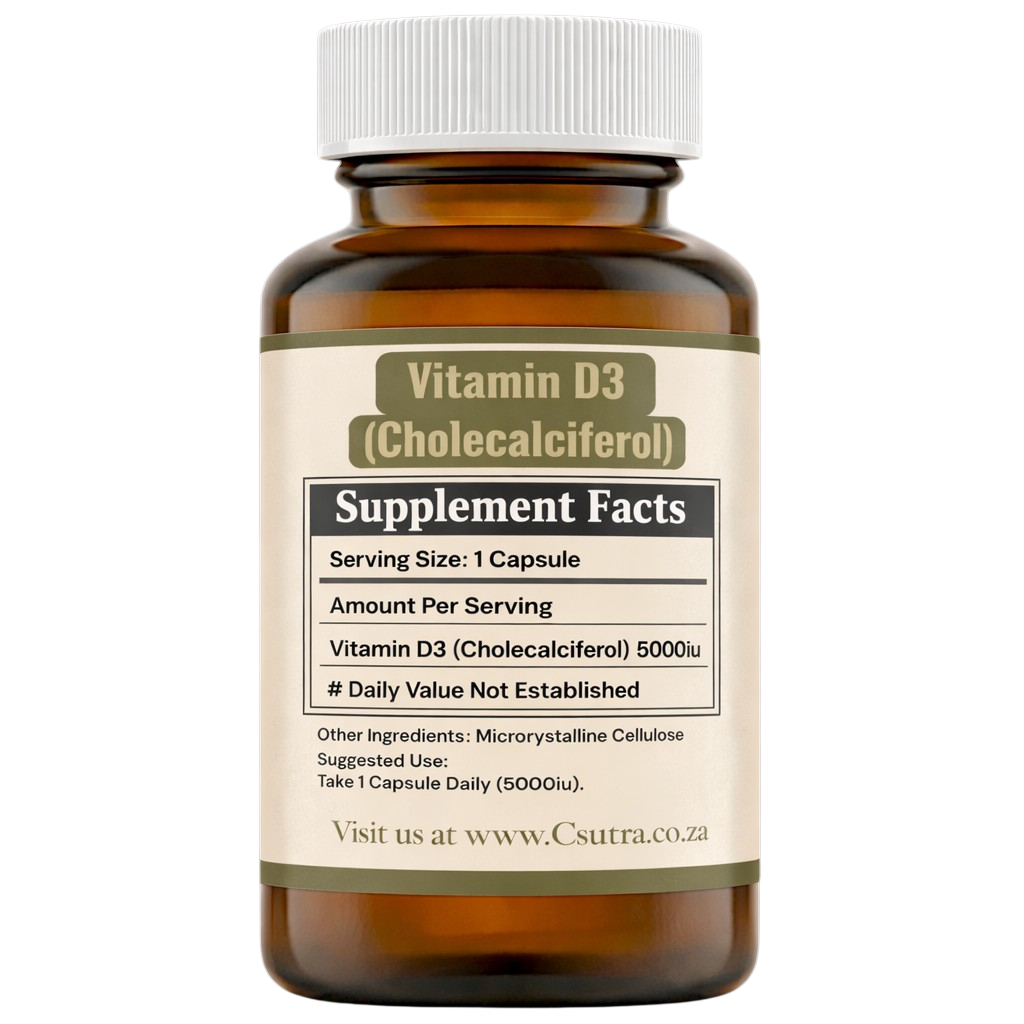 Csutra Vitamin D3 Supplement Facts